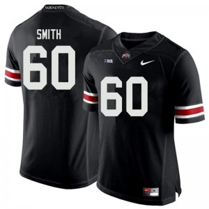 NCAA Ohio State Buckeyes Men's #60 Ryan Smith Black Nike Football College Jersey POT1545EB